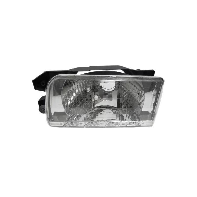 Farol Principal Máscara Cromada com Led lado direito RCD FL2142