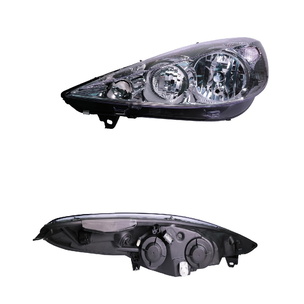Farol Principal Máscara Cromada lado esquerdo Solocar SL012077