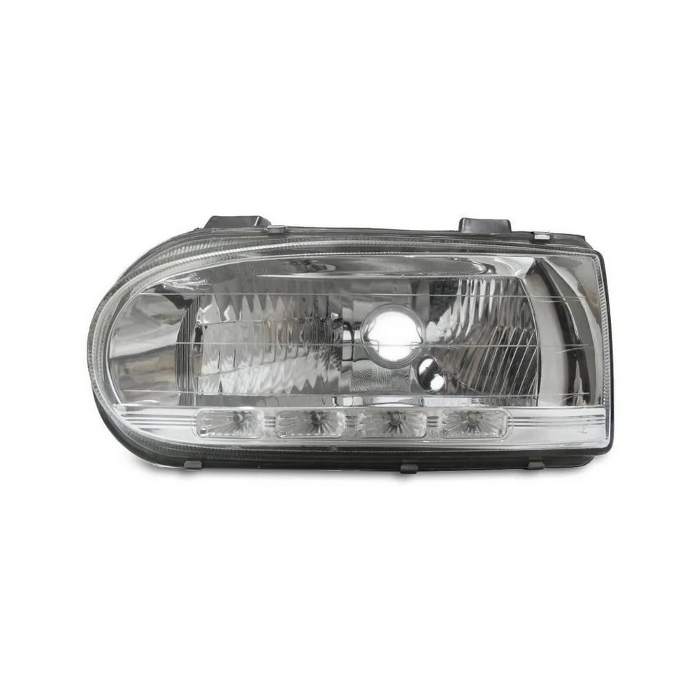 Farol Principal Máscara Cromada Modelo Arteb H4 lado direito Automotive Imports ZN6160042