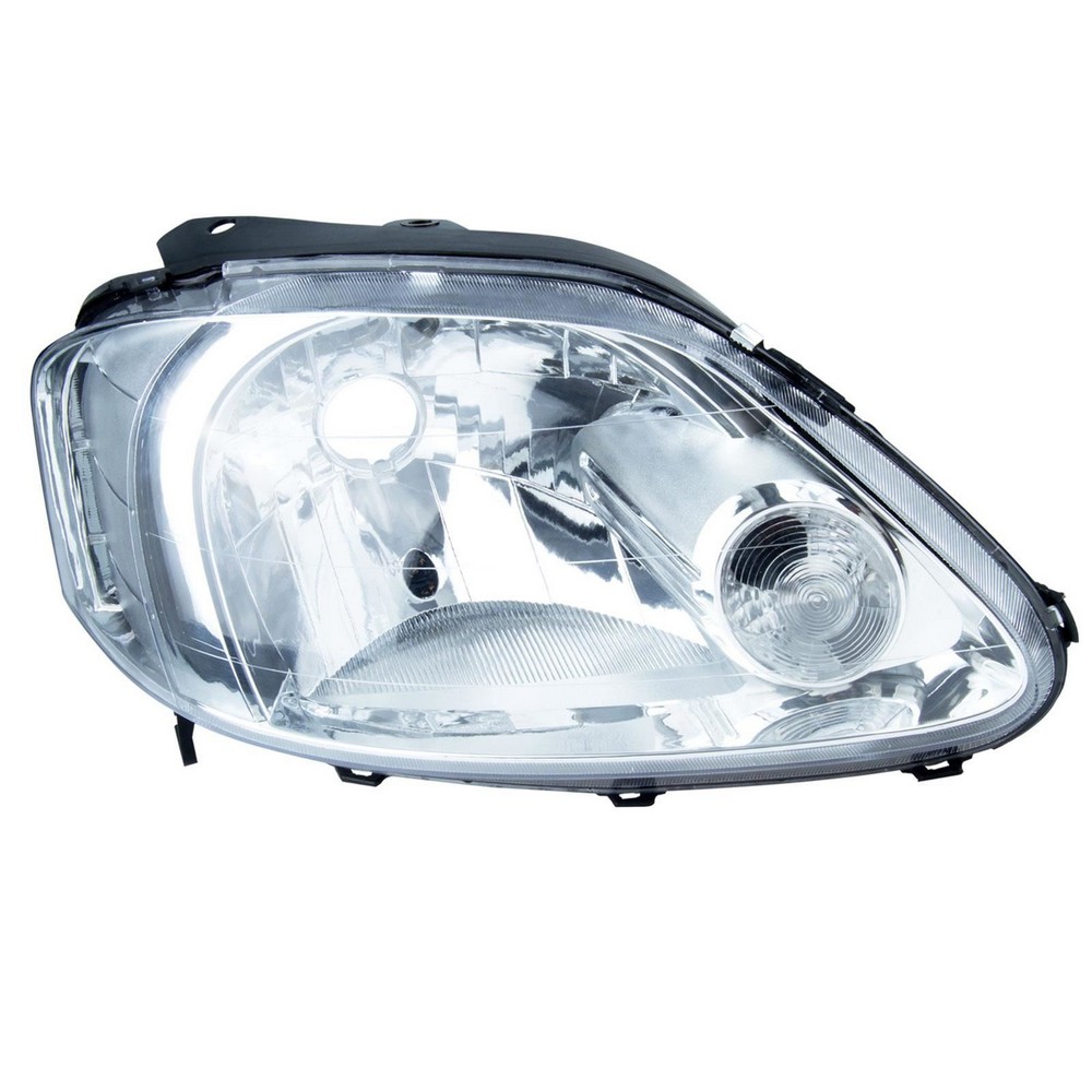 Farol Principal Máscara Cromada Monorefletor H4 lado direito Fabricio MG23022R