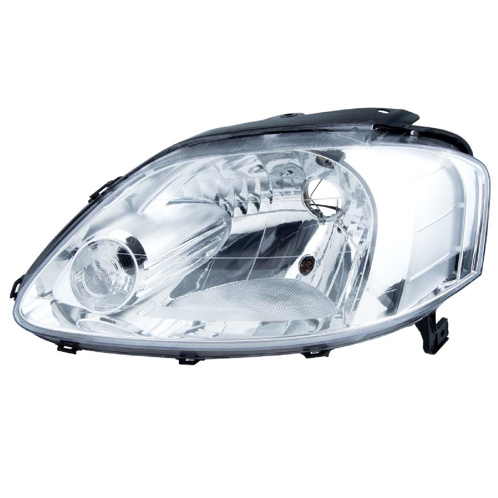 Farol Principal Máscara Cromada Monorefletor H4 lado esquerdo Fabricio MG23022L