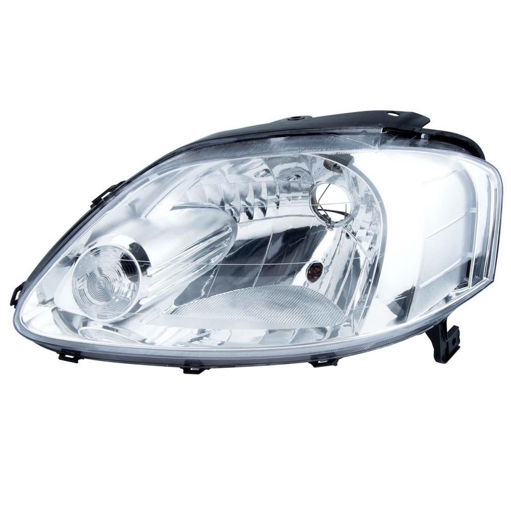 Farol Principal Máscara Cromada Monorefletor H4 lado esquerdo VIA Expressa VW0163