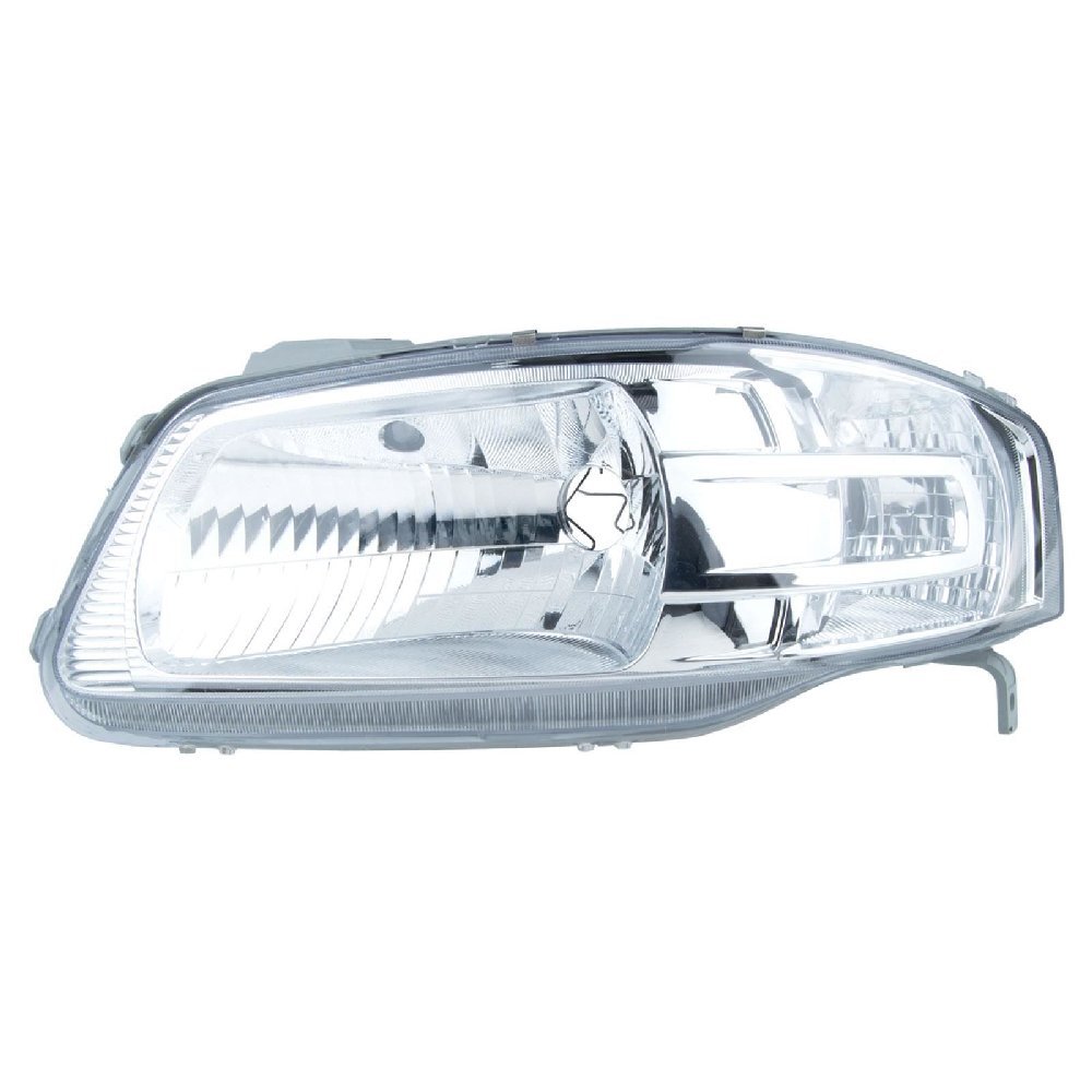 Farol Principal Máscara Cromada Monorefletor lado esquerdo Fabricio MG23017E