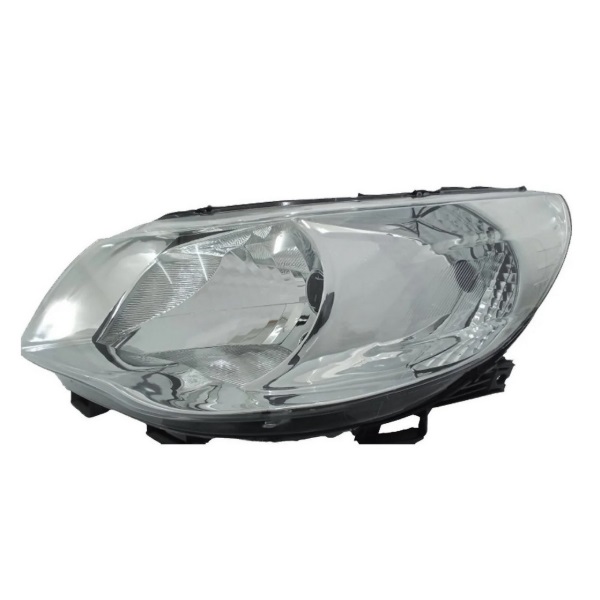 Farol Principal Máscara Cromada Monorefletor lado esquerdo Rtech RTC1686
