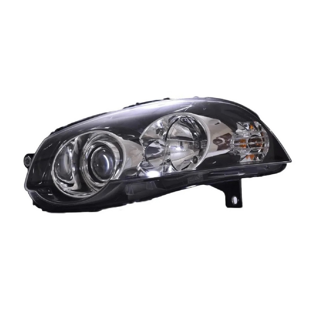 Farol Principal Máscara Negra Aro Cromado lado esquerdo Magneti Marelli IMM0322206