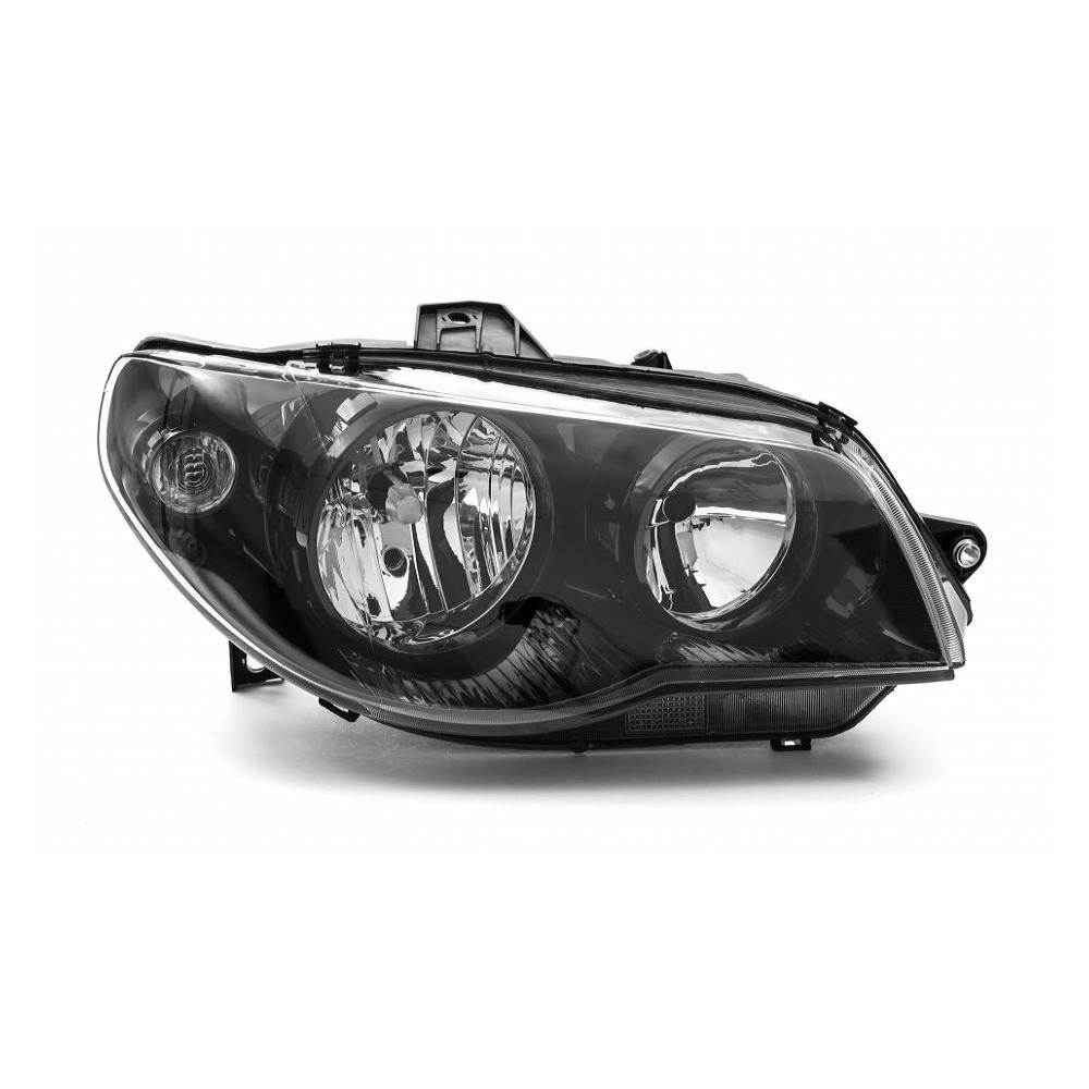 Farol Principal Máscara Negra Aro Preto H7/H7 lado direito Arteb 0160782