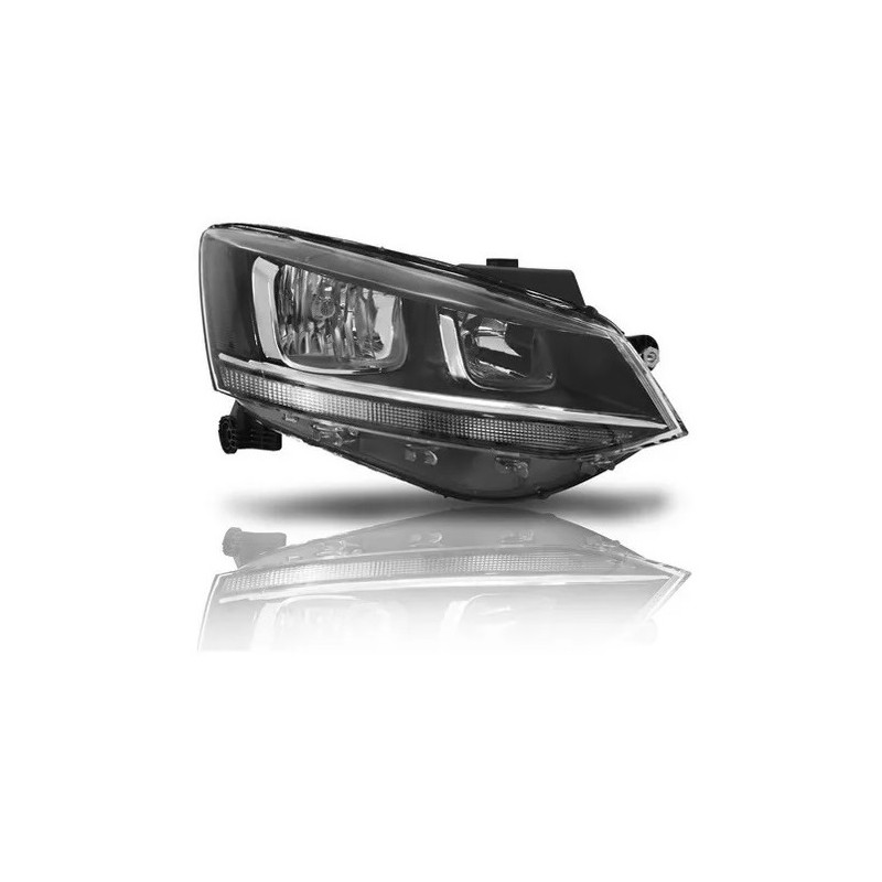 Farol Principal Máscara Negra Birefletor H7/H1 lado direito Automotive Imports ZN14143314
