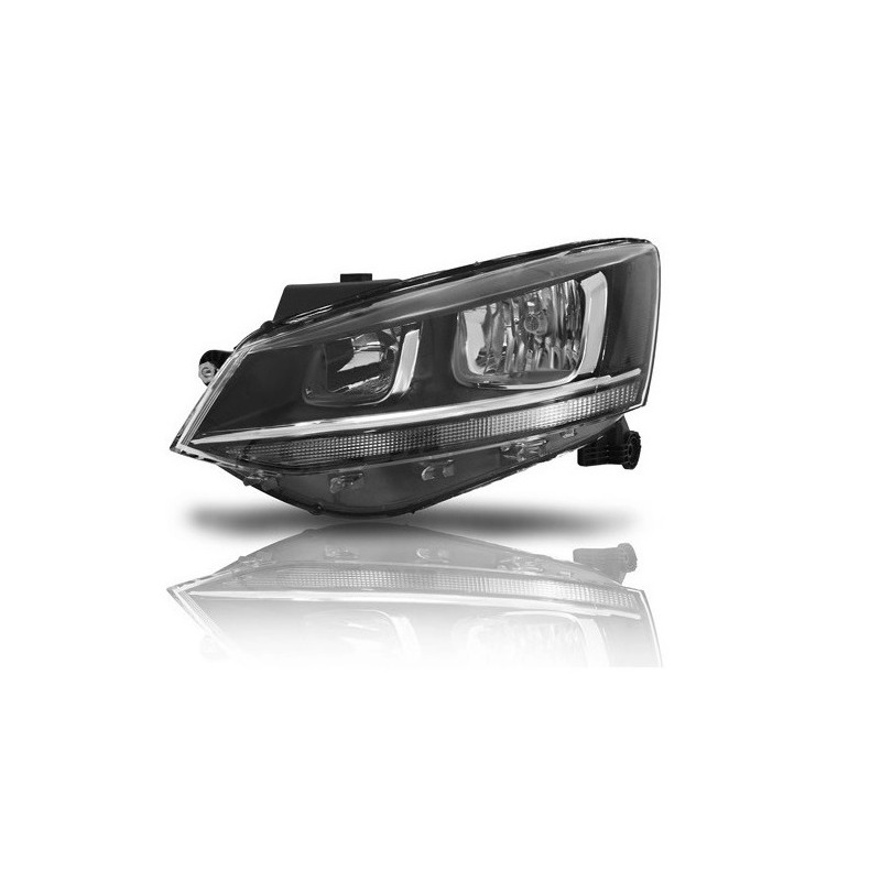 Farol Principal Máscara Negra Birefletor H7/H1 lado esquerdo Automotive Imports ZN14143315
