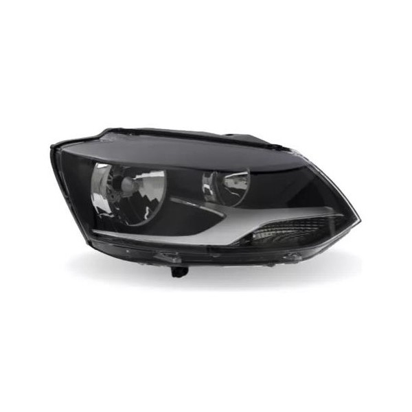 Farol Principal Máscara Negra Birefletor lado direito Cambuci Imports 057755