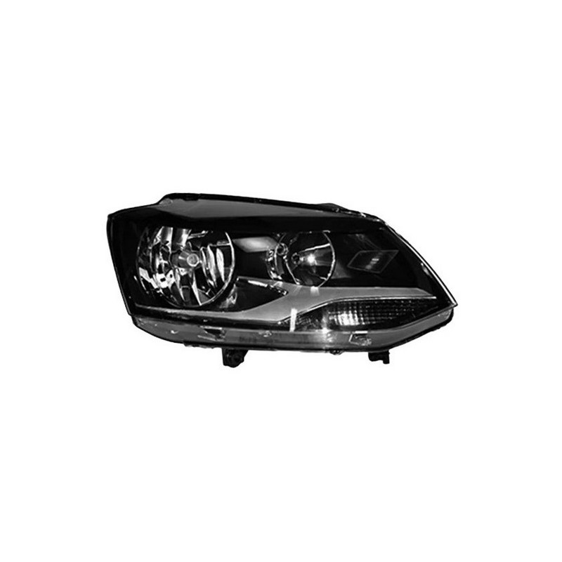 Farol Principal Máscara Negra Birefletor lado direito Fabricio MG23031R