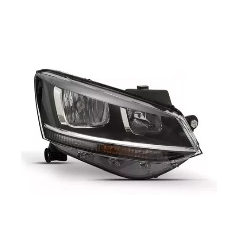 Farol Principal Máscara Negra Birefletor lado direito Rtech RTC8480
