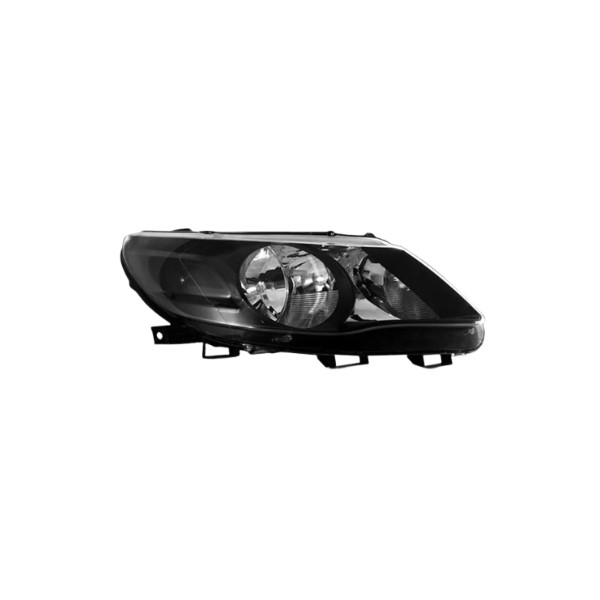 Farol Principal Máscara Negra Birefletor lado direito Rufato 27444