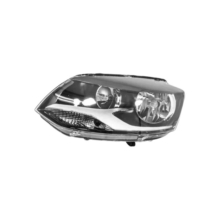 Farol Principal Máscara Negra Birefletor lado esquerdo Cambuci Imports 057756