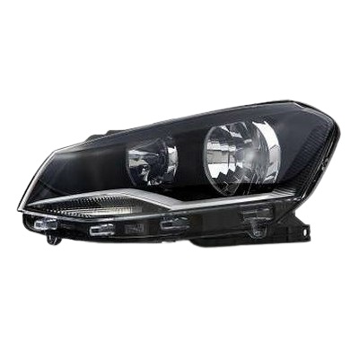 Farol Principal Máscara Negra Birefletor lado esquerdo Arteb 160819