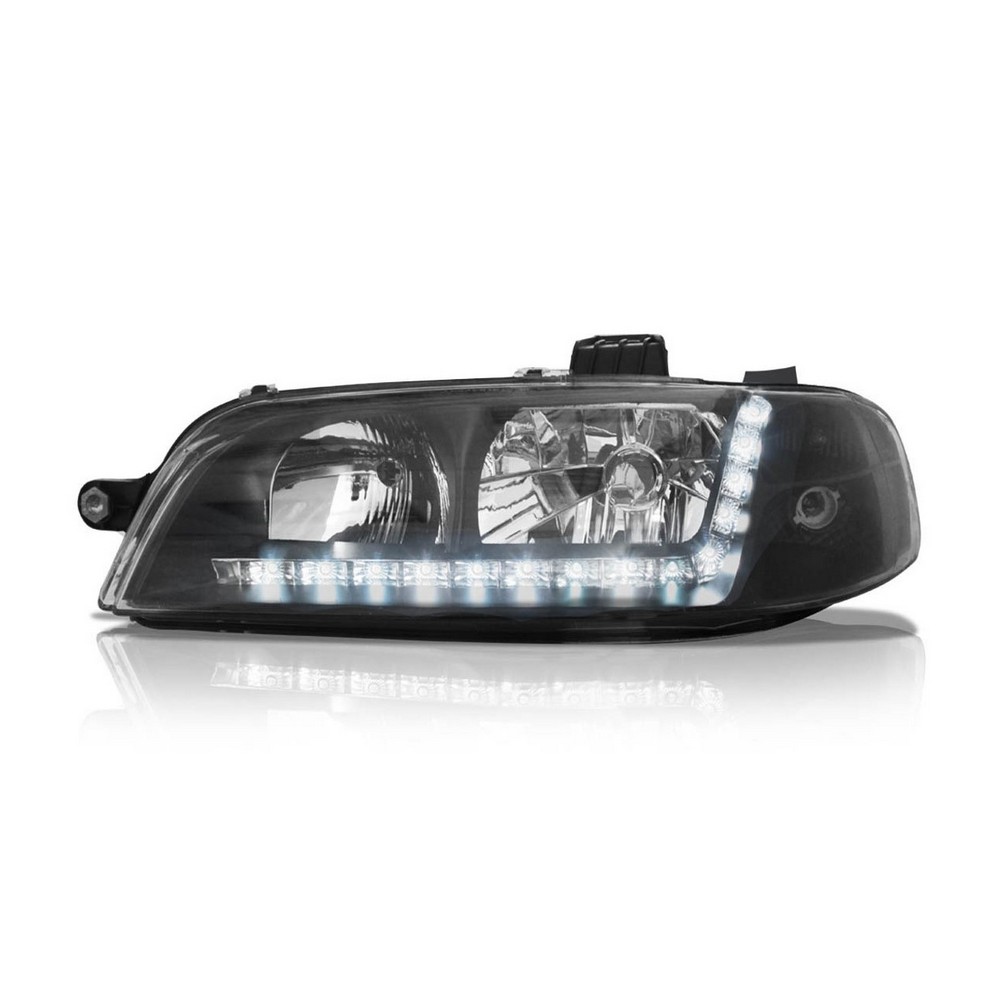 Farol Principal Máscara Negra com Led lado esquerdo Automotive Imports ZN1111205L