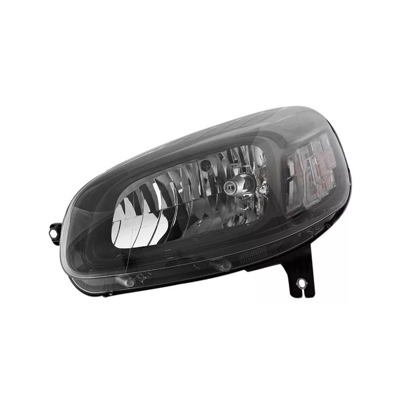 Farol Principal Máscara Negra lado esquerdo Rufato 25187
