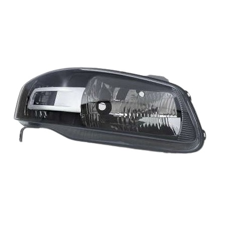 Farol Principal Máscara Negra Moldura Seta Cromada lado direito Arteb 160702