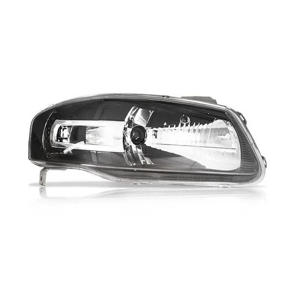 Farol Principal Máscara Negra Moldura Seta Cromada lado esquerdo Automotive Imports ZN1414221