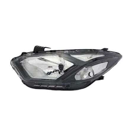 Farol Principal Máscara Negra sem Led lado esquerdo Arteb 160985