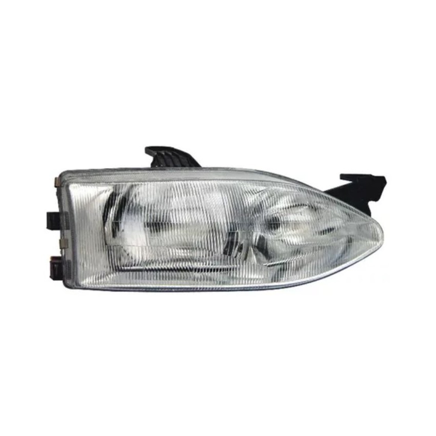 Farol Principal Regulagem Manual Birefletor H7/H3 lado direito Rufato 19966
