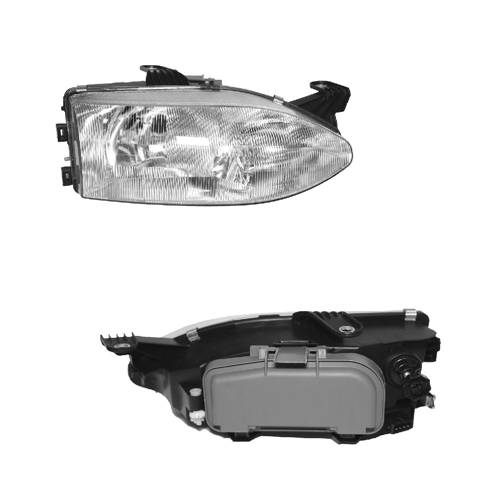 Farol Principal Regulagem Manual Birefletor H7/H3 lado direito Solocar SL012017