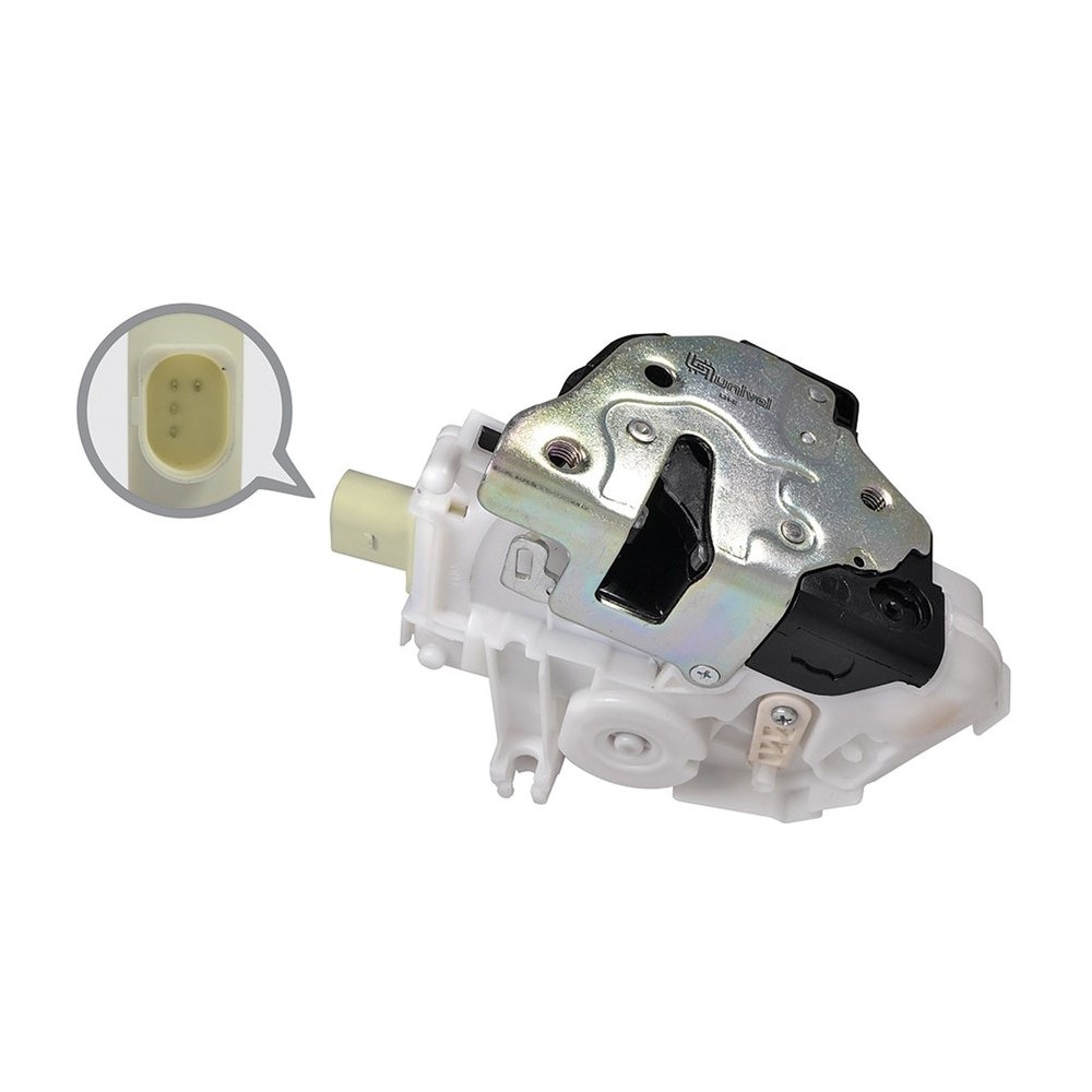 Fechadura da Porta Elétrica Modelo Original dianteira lado esquerdo Universal Automotive 23373