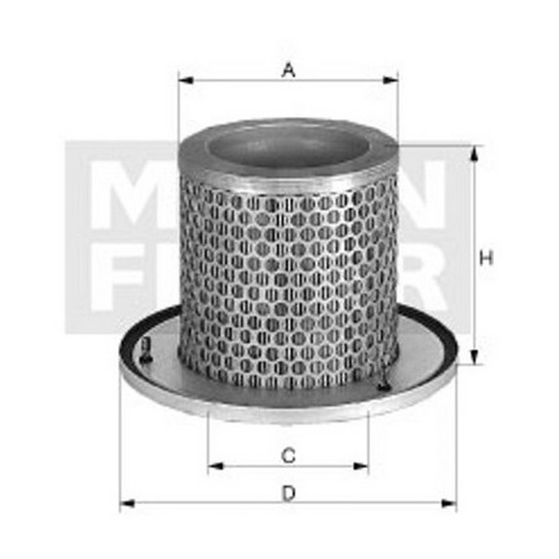 Filtro de Ar Mann Hummel C292541