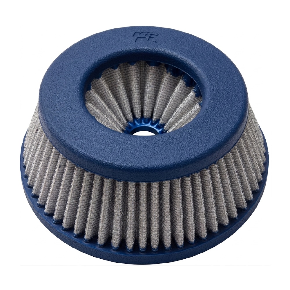 Filtro de Ar Esportivo Duplo Fluxo Carburador Azul Spectrum 8800501
