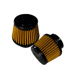 Filtro de Ar Esportivo Slash Mono Fluxo Amarelo Mini 62mm Spectrum 8800092