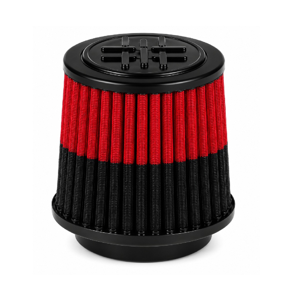 Filtro de Ar Esportivo Slash Mono Fluxo Cônico Rubronegro 52mm Spectrum 8900053