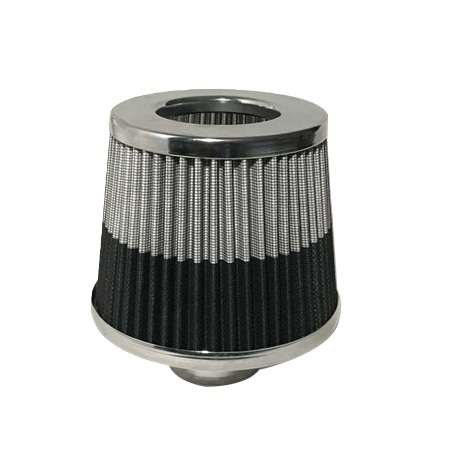 Filtro de Ar Esportivo Sneeze Duplo Fluxo Baixo Branco Preto 62/72mm Spectrum 7900002