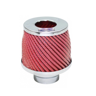 Filtro de Ar Esportivo Sneeze Duplo Fluxo Baixo Vermelho 52/62mm Spectrum 7800022