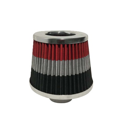 Filtro de Ar Esportivo Sneeze Duplo Fluxo Baixo Vermelho Branco Preto 62/72mm Spectrum 7900052