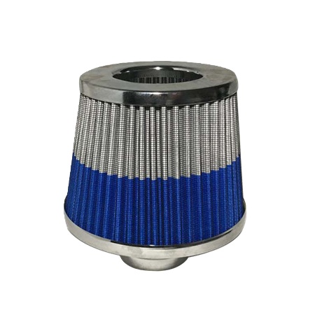 Filtro de Ar Esportivo Sneeze Duplo Fluxo Monster Azul Branco 62/72mm Spectrum 7900041