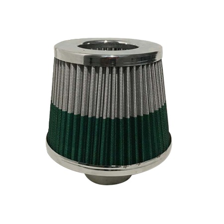 Filtro de Ar Esportivo Sneeze Duplo Fluxo Monster Branco Verde 62/72mm Spectrum 7900021
