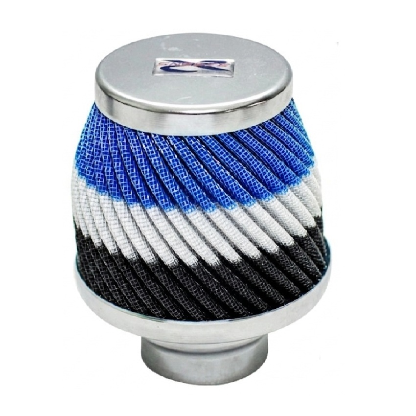 Filtro de Ar Esportivo Sneeze Mono Fluxo Azul Branco Preto 62/72mm Spectrum 7900063