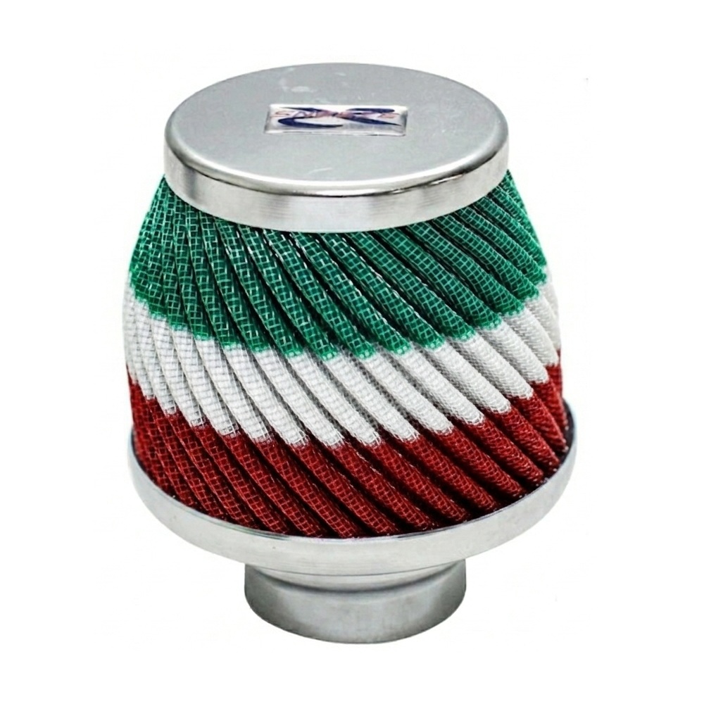 Filtro de Ar Esportivo Sneeze Mono Fluxo Baixo Vermelho Branco Verde 62/72mm Spectrum 7900073