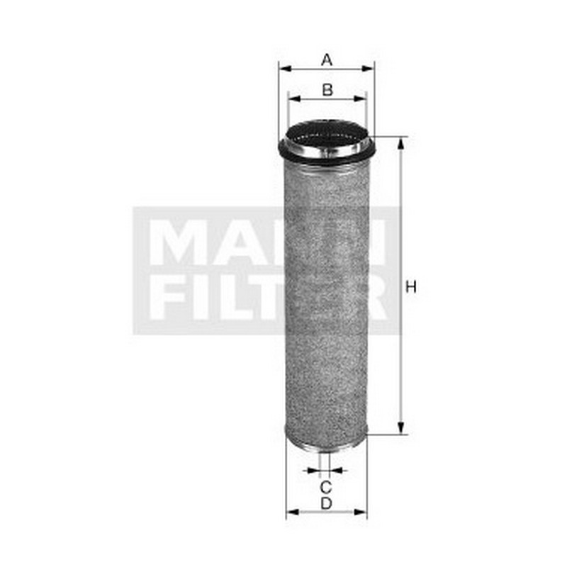 Filtro de Ar Segurança Interno Mann Hummel CF700