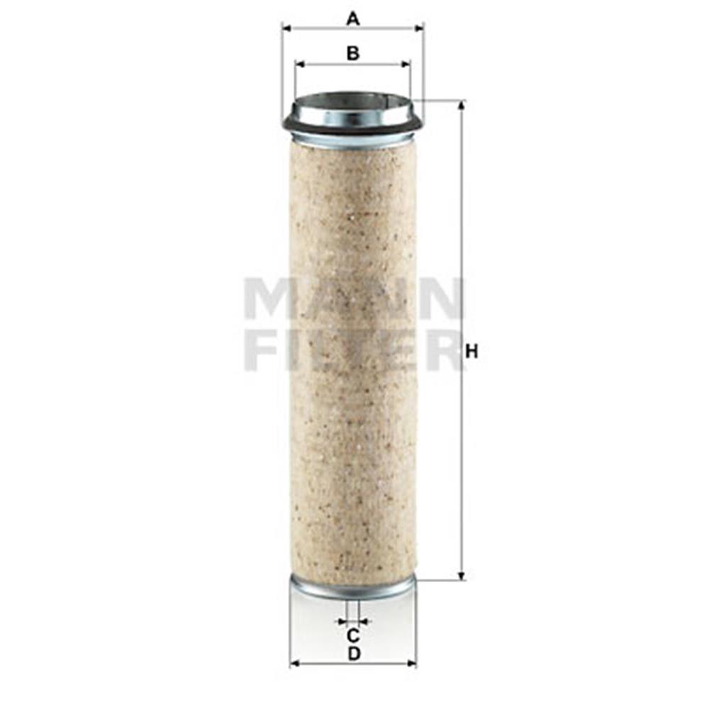 Filtro de Ar Segurança Interno Mann Hummel CF10003