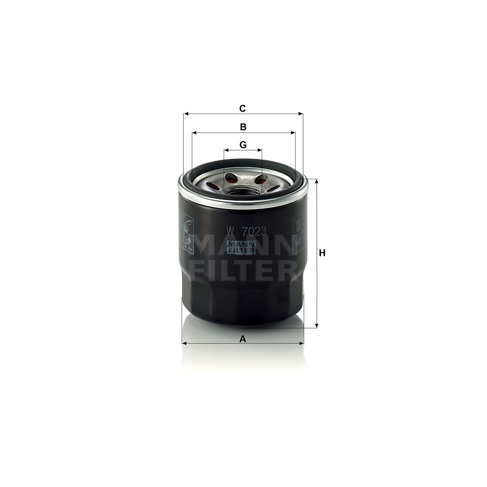 Filtro de Óleo Mann Hummel W6300