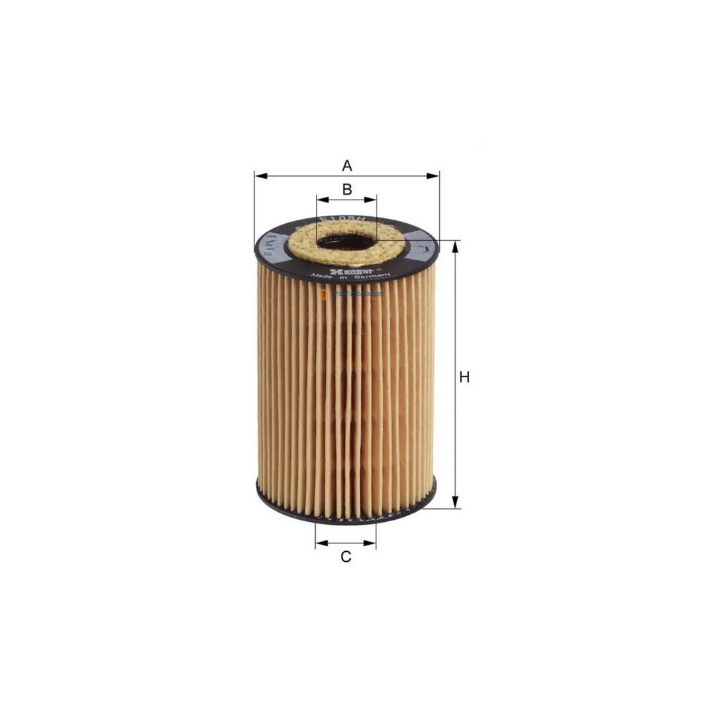 Filtro de Óleo Mercedes Benz A1661800710