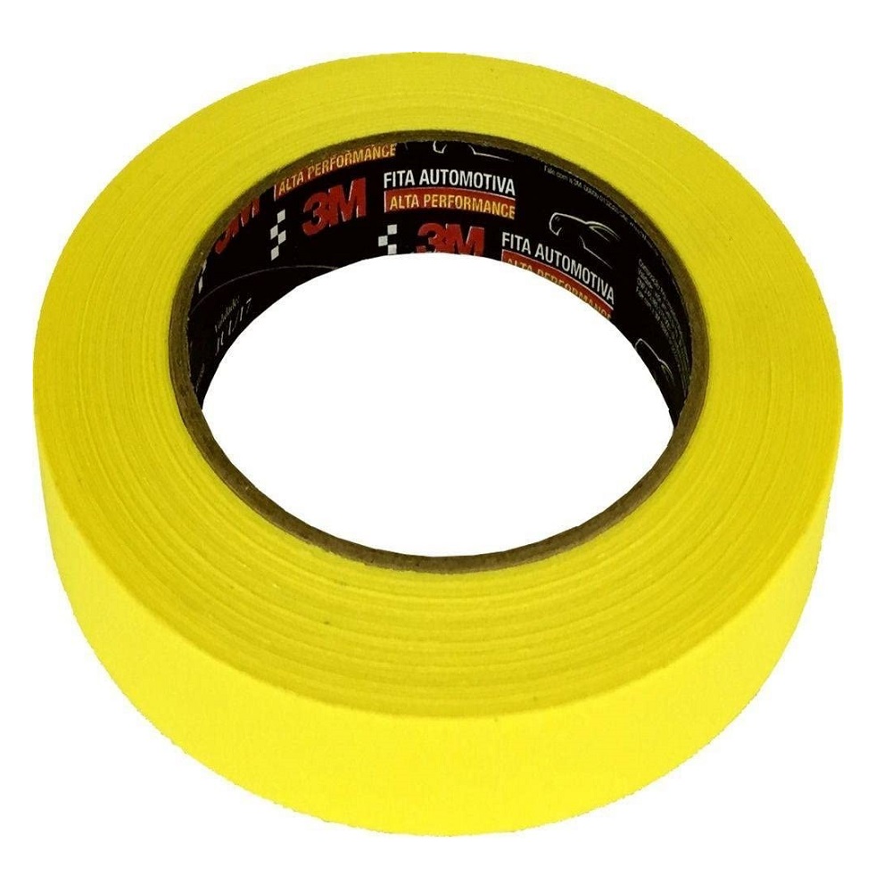 Fita Crepe para Mascaramento Automotivo 24mm X 40 Metros 3M HC000660502