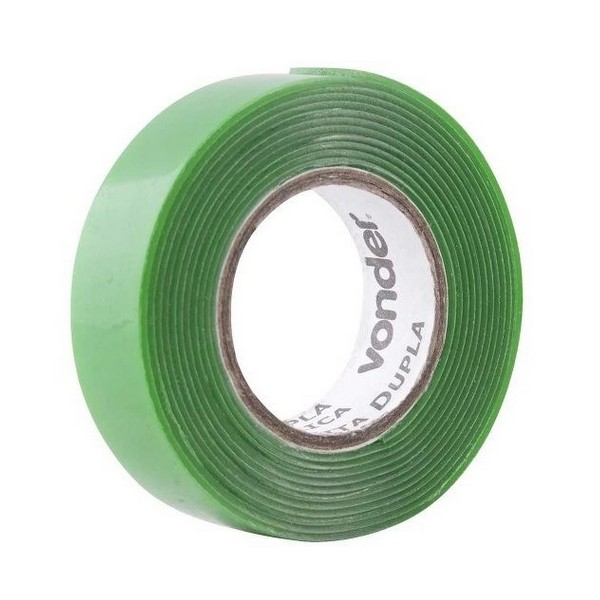 Fita Dupla Face Acrilica 19mm X 2 Metros Vonder 1055019002