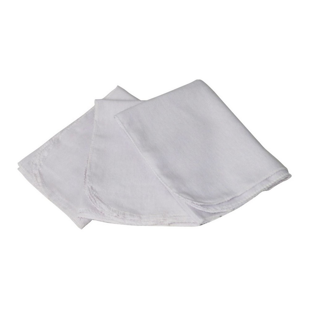 Flanela de Algodão Branca 38x58cm com 3 Unidades Ouro Branco 704881