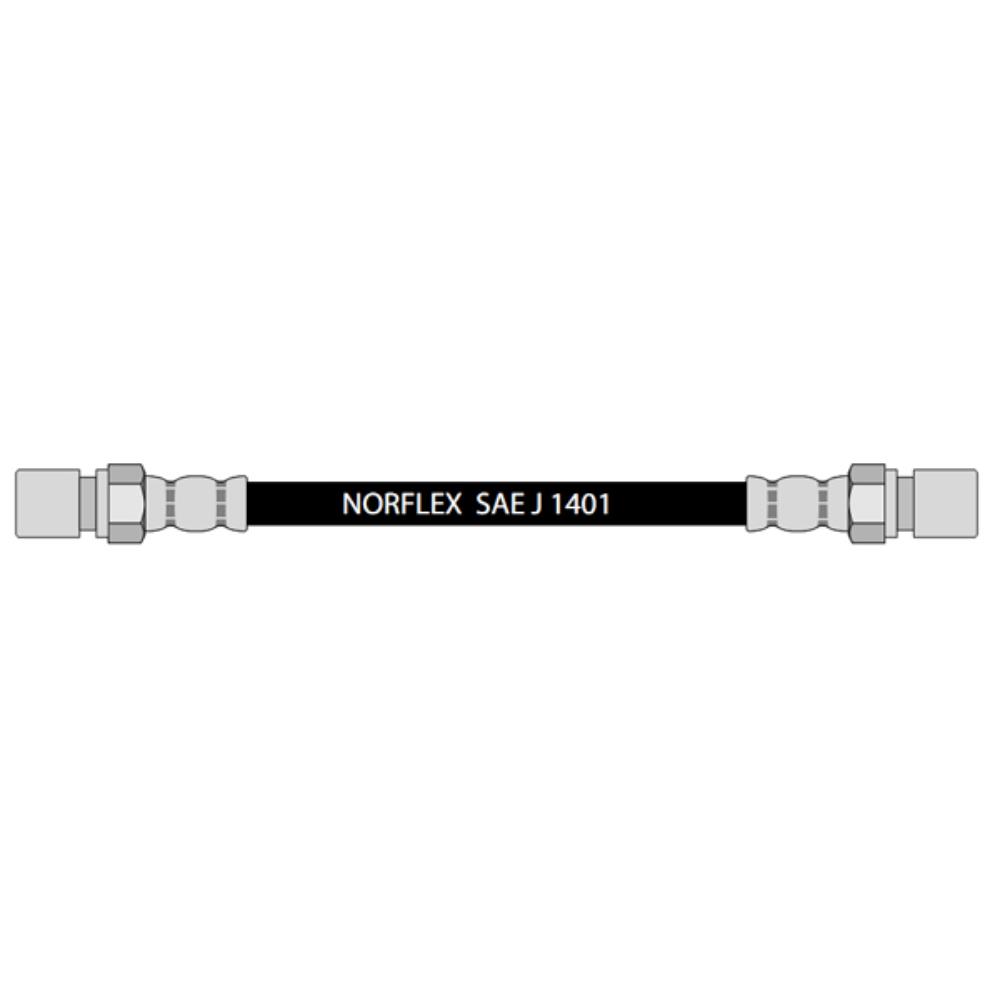 Flexível de Freio 270mm traseiro Norflex 7001