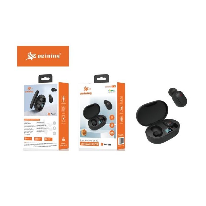 Fone de Ouvido Bluetooth S/Fio Peining PEI511