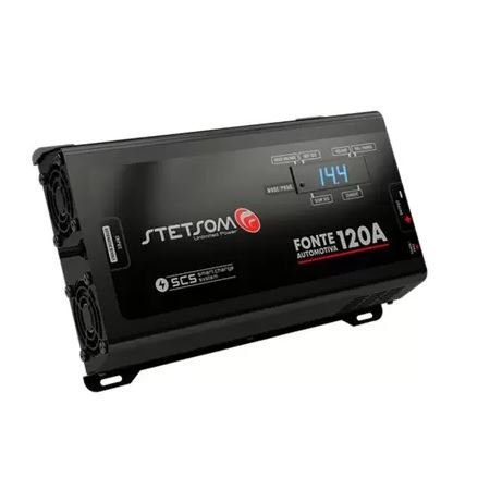 Fonte Digital Inferiorinite Black 120A Stetsom 205610