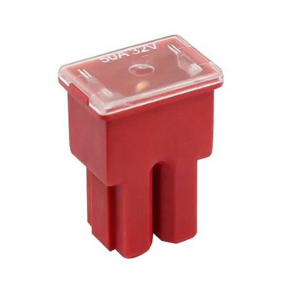 Fusível Unitário Midi Fêmea Hal 5000 50Ah Vermelho Hikari HAL5050