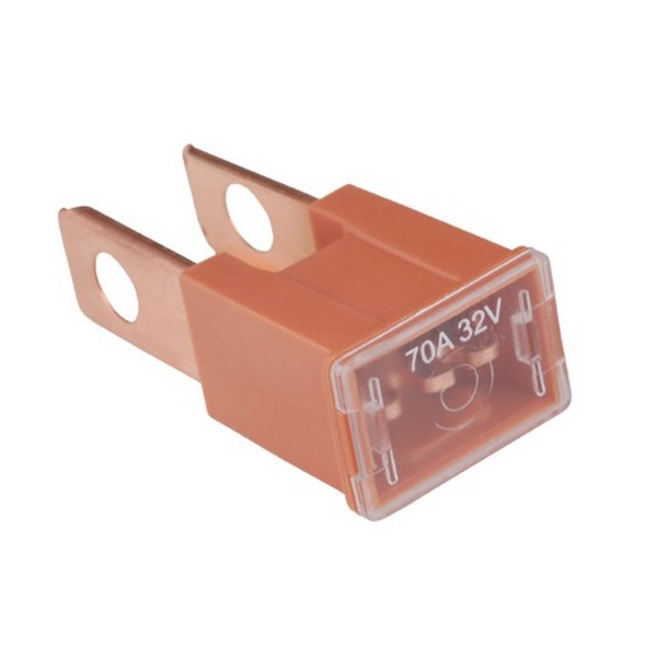 Fusível Unitário Midi Macho Hal 5200 70Ah Marrom Bege Hikari HAL5270