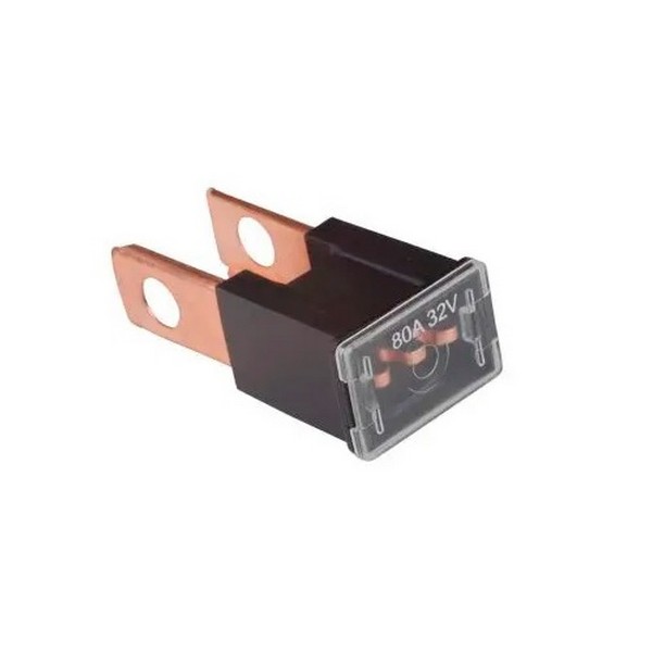 Fusível Unitário Midi Macho Hal 5200 80Ah Preto Hikari HAL5280